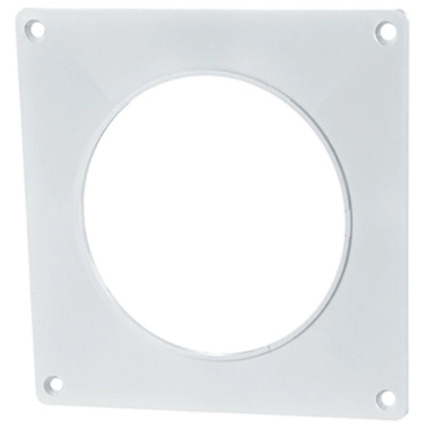 Conector de aeroduct Ventika KO100-K  Plastic / White photo 1