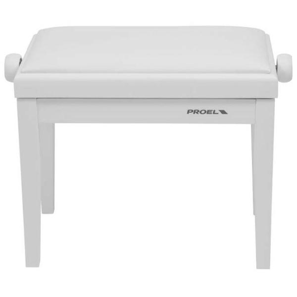 Стул для фортепиано Proel PB90 Кожезаменитель / Белый photo 1