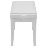 Scaun pentru pian Proel PB90 Piele artificială / White photo 2