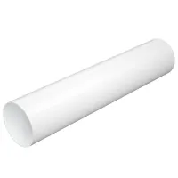 Вентиляционный канал ЭРА 12,5ВП1,5  Пластик / Белый