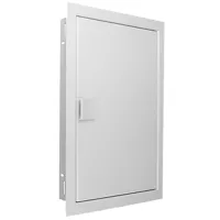 Двери доступа Ventika DM Металл / Белый