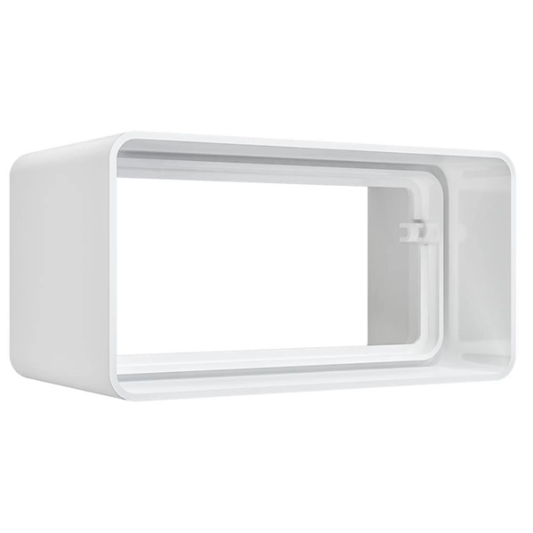 Conector de aeroduct ERA 511СКП  Plastic / White photo 1