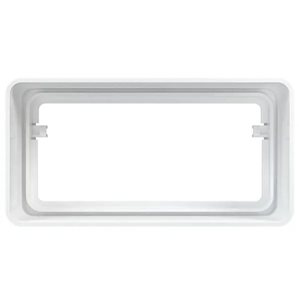 Conector de aeroduct ERA 612СКП  Plastic / White photo 3