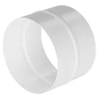 Conector de aeroduct ERA 15ПМ  Metal / White