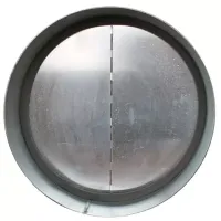 Соединитель воздуховода ЭРА 160СКЦ  Металл / Серебряный