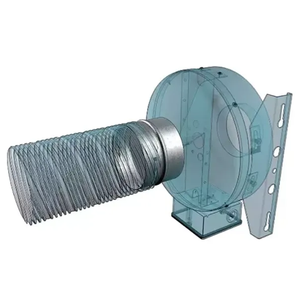 Conector de aeroduct ERA 160СКЦ  Metal / Silver photo 3