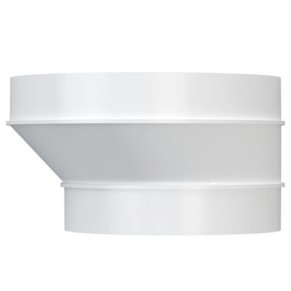 Conector de aeroduct ERA 1012,5РЭП  Plastic / White photo 4