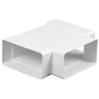 Соединитель воздуховода Awenta KP55-26  Пластик / Белый