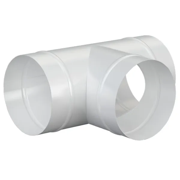 Conector de aeroduct ERA 10ТМ  Metal / White photo 1
