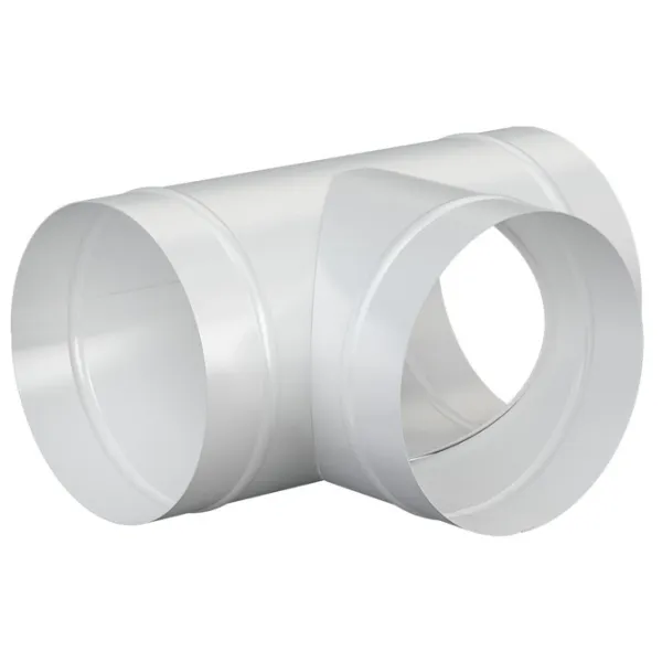 Conector de aeroduct ERA 12ТМ  Metal / White photo 1