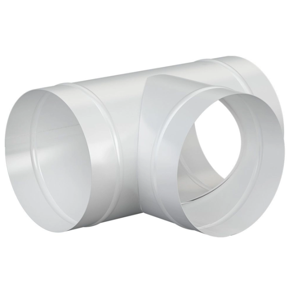 Conector de aeroduct ERA 12ТМ  Metal / White photo 1