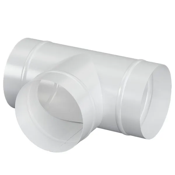 Conector de aeroduct ERA 12ТМ  Metal / White photo 2