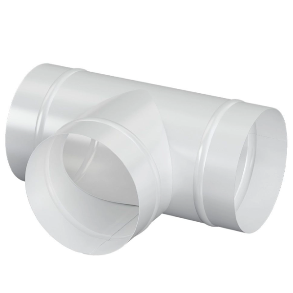 Conector de aeroduct ERA 12ТМ  Metal / White photo 2