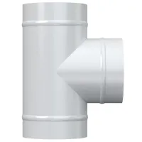 Conector de aeroduct ERA 12,5ТМ Metal / White photo 4