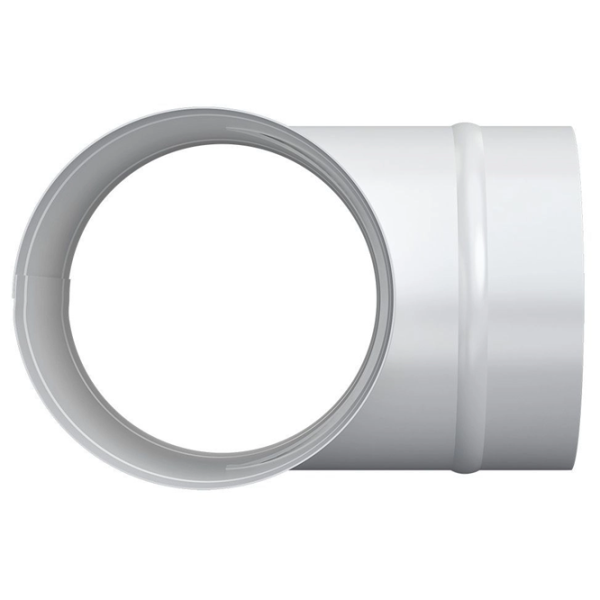Conector de aeroduct ERA 15ТМ  Metal / White photo 5