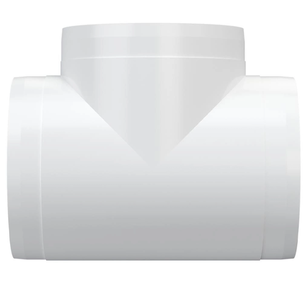 Conector de aeroduct ERA 10ТП  Plastic / White photo 4 Conector de aeroduct ERA 10ТП  Plastic / White photo 4