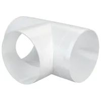 Conector de aeroduct ERA 12,5ТП  Plastic / White
