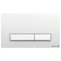 Кнопка смыва Imprese i8040W Пластик / Двойная