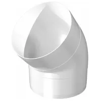 Угол ЭРА 10ККП 45°  Пластик / Белый