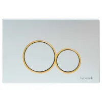 Кнопка смыва Imprese i7117PS Пластик / Двойная