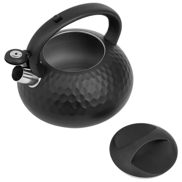 Ceainic Tadar Geometric 3l Oțel inoxidabil / Plastic / Black photo 2