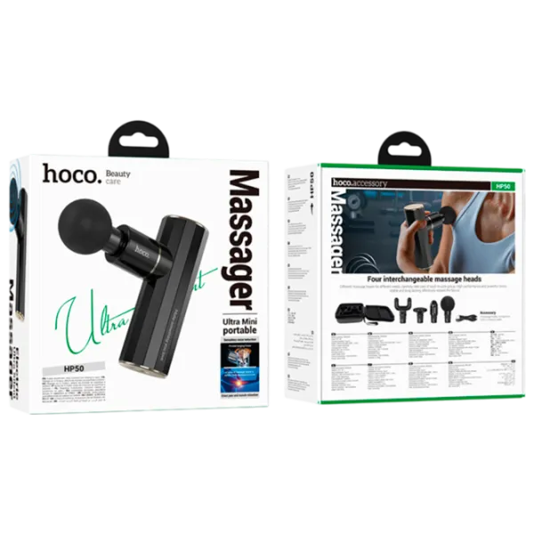 Aparat de masaj Hoco HP50 Black photo 3 Aparat de masaj Hoco HP50 Black photo 3