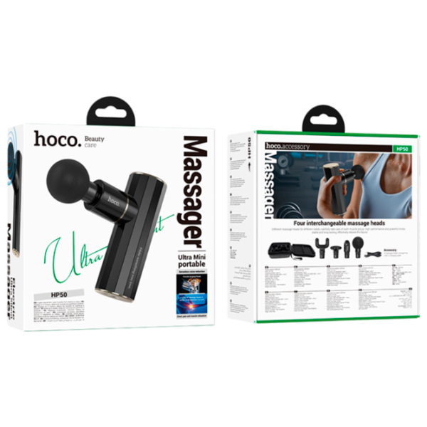 Aparat de masaj Hoco HP50 Black photo 3 Aparat de masaj Hoco HP50 Black photo 3