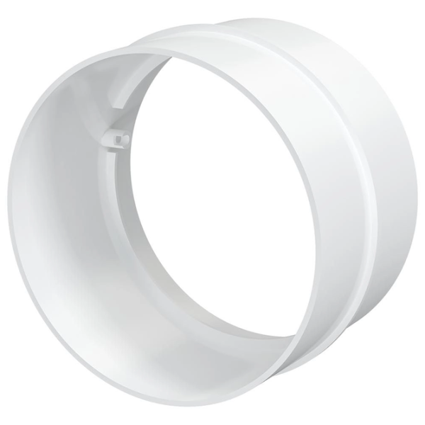 Conector de aeroduct ERA 10СКП  Plastic / White photo 3