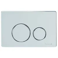 Кнопка смыва Imprese i7111SR Пластик / Двойная