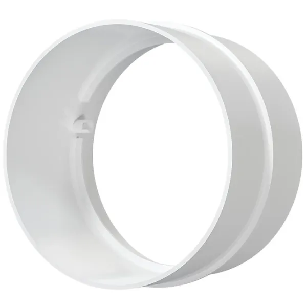 Conector de aeroduct ERA 15СКП  Plastic / White photo 1