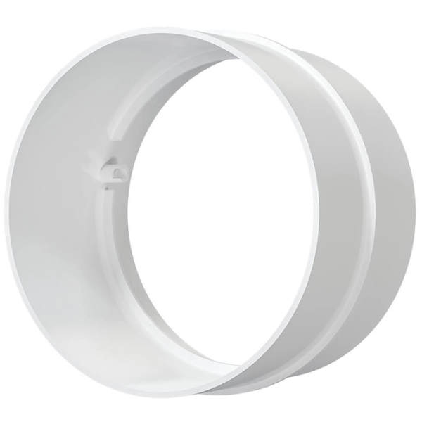 Conector de aeroduct ERA 15СКП  Plastic / White photo 1