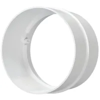 Conector de aeroduct ERA 16СКП  Plastic / White