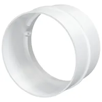 Conector de aeroduct ERA 16СКП Plastic / White photo 3