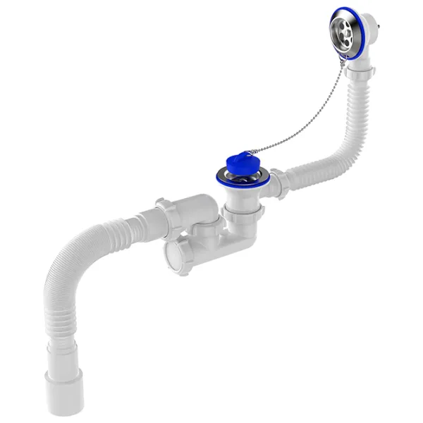 Sifon pentru cada-duș Aquant V255-25-MR 70 mm / Polipropilenă photo 1