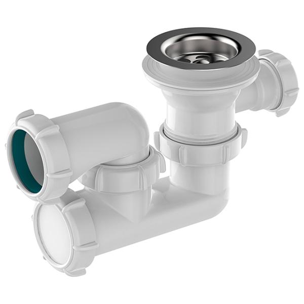 Sifon pentru cada-duș Aquant V215-65-MR 70 mm / Polipropilenă photo 1