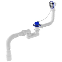 Сифон для ванны Aquant V655-25-MR 70 мм / Полипропилен