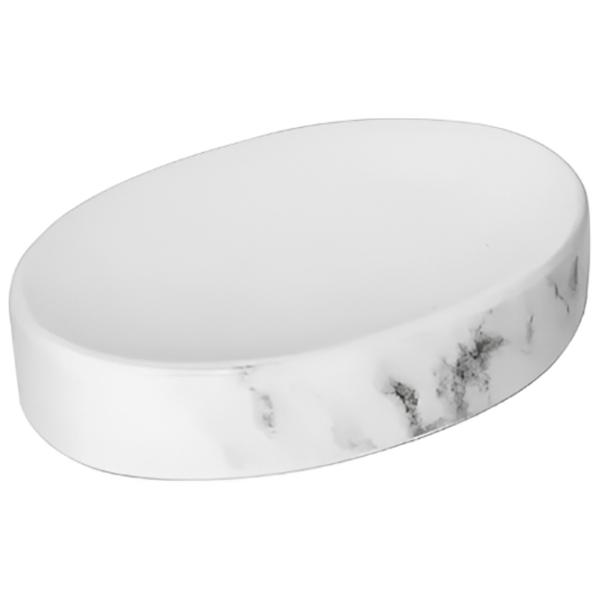 Săpunieră Tendance Marmură Poliresin / Oval photo 1 Săpunieră Tendance Marmură Poliresin / Oval photo 1
