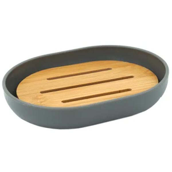 Săpunieră Tendance Kanta Bambus / Oval photo 1 Săpunieră Tendance Kanta Bambus / Oval photo 1
