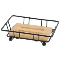 Săpunieră Tendance Bamboo Bambus / Dreptunghiulară