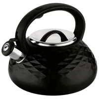 Чайник Konighoffer Pascal 3л Нержавеющая сталь / Пластик / Черный