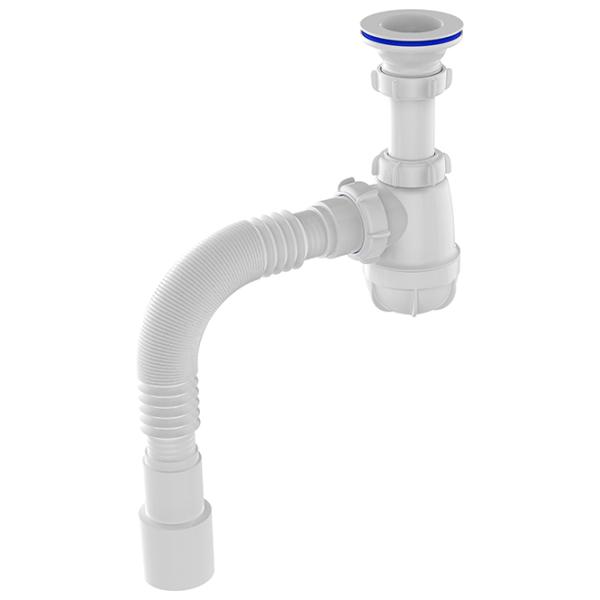 Sifon pentru lavoar Aquant PS0115-35-MR 70 mm / Inox photo 1