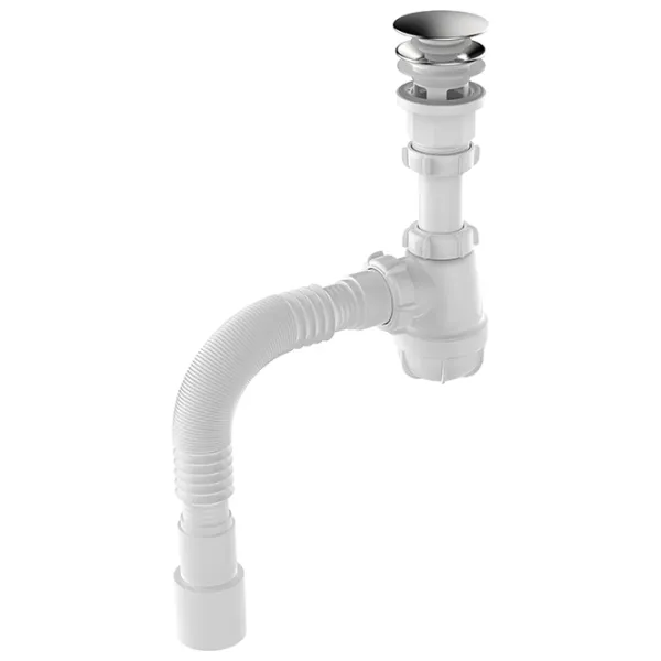 Sifon pentru lavoar Aquant S4015-30-MR 64 mm / Polipropilenă photo 1