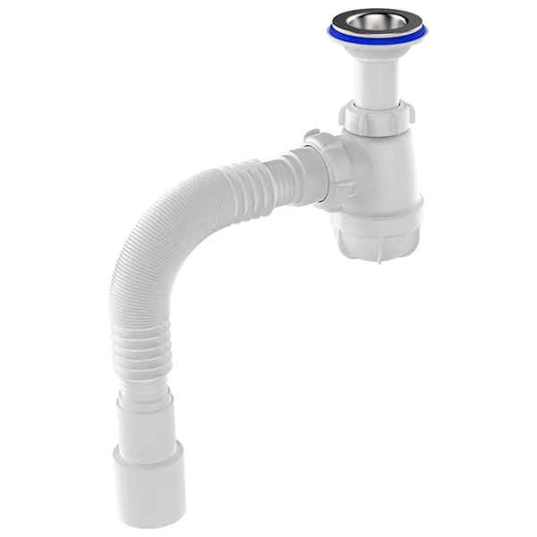 Sifon pentru lavoar Aquant S2015-35-MR 63 mm / Inox photo 1