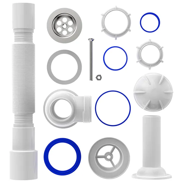 Sifon pentru lavoar Aquant S2015-35-MR 63 mm / Inox photo 3