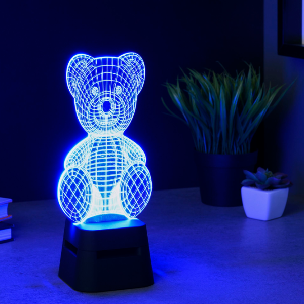 Boxă portabilă Fantasy Led Lights Bear / Black photo 4 Boxă portabilă Fantasy Led Lights Bear / Black photo 4