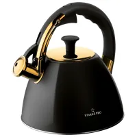 Ceainic Starke Pro Grava 2.5l Oțel / Plastic / Black