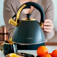Ceainic Starke Pro Grava 2.5l Oțel / Plastic / Black photo 6