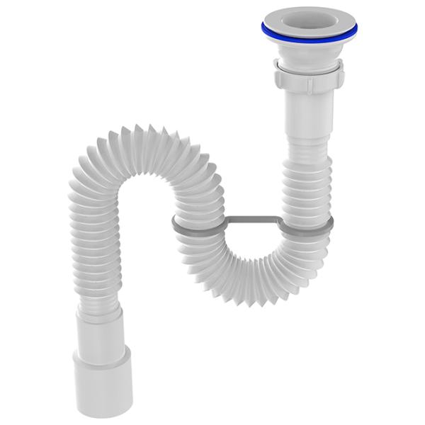 Sifon pentru lavoar Aquant PF103-60-MR 50 mm / Inox photo 1