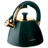 Ceainic Starke Pro Grava 2.5l Oțel / Plastic / Dark Green