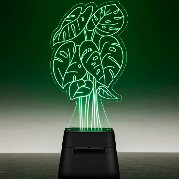 Boxă portabilă Fantasy Led Lights Plant / Black photo 4 Boxă portabilă Fantasy Led Lights Plant / Black photo 4